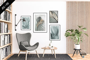 SALE Frame Mockup Bundle 10Interiors