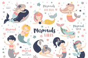Mermaids vibes, an Animal Illustration by Angelina De Sol (Thumbnail 2 of 9)