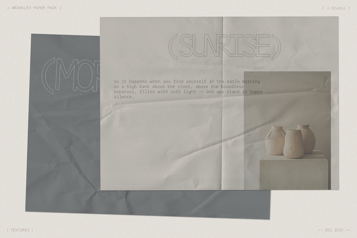 Wrinkled Paper Pack – 70+ PNG Files, a Texture Graphic by J.Studio (Photo 13 of 13)