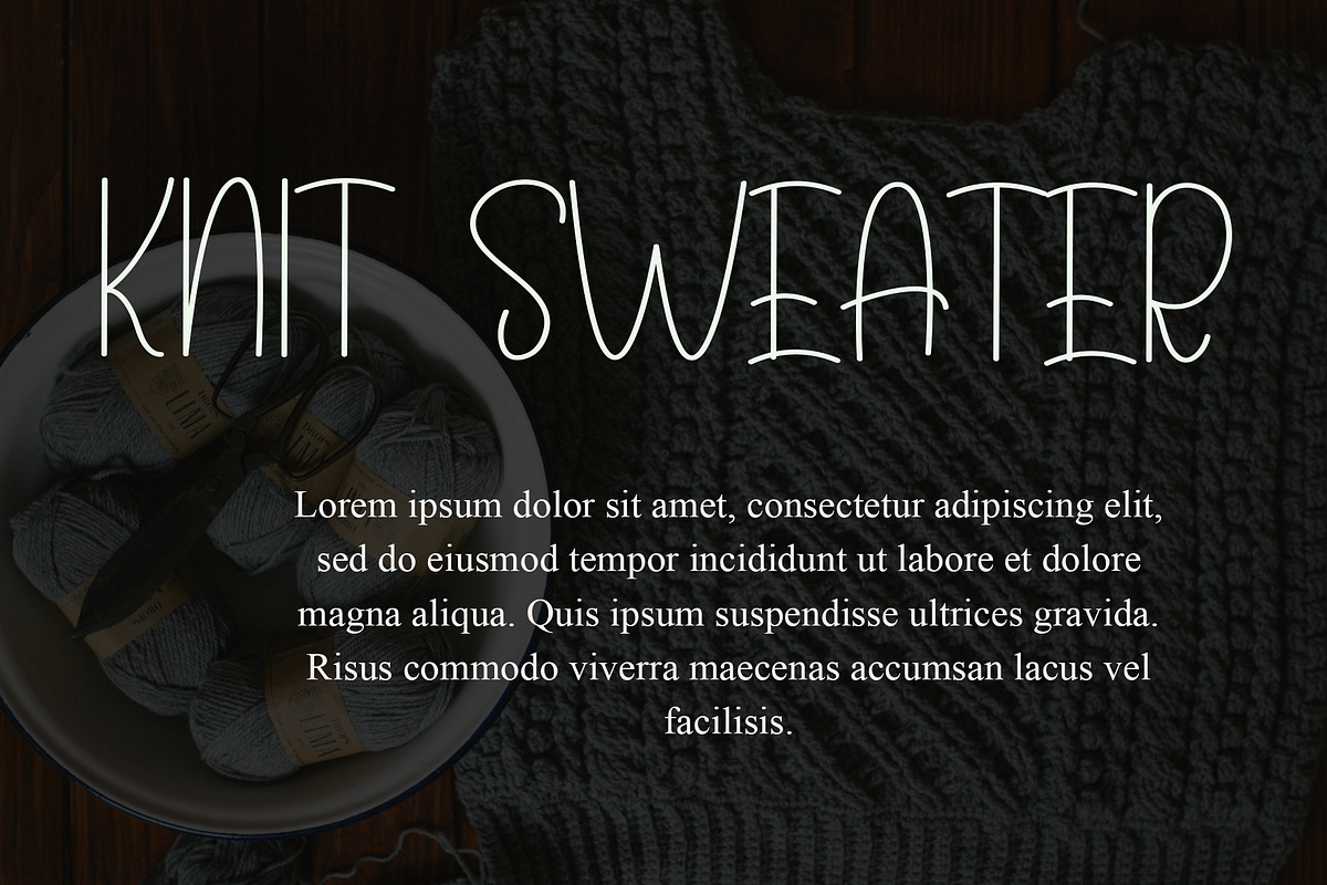 Vintage Handmade, a Serif Font by InermediaSTUDIO (Photo 7 of 8)