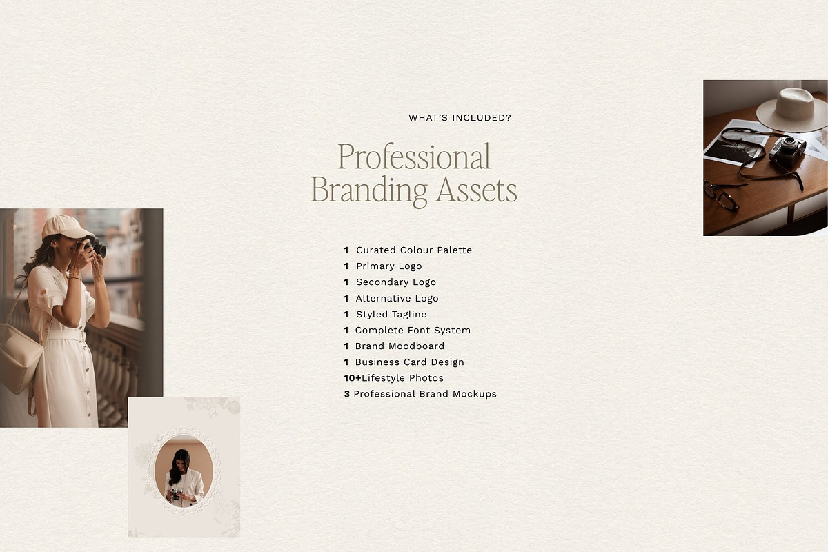 Feminine Photography Logo Kit, a Branding & Logo Template by Ederra Design (Photo 9 of 16)