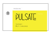Pulsate, a Font by Heroglyphs Studio (Thumbnail 1 of 4)