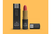 Lipstick Cosmetic Mockup Template, a Packaging Mockup by DesignRushMarket (Thumbnail 3 of 11)