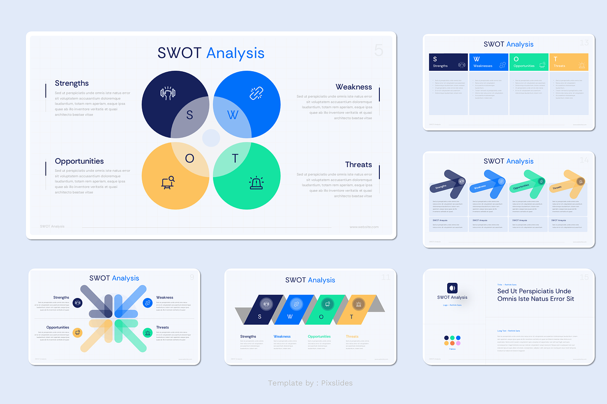 SWOT Analysis PowerPoint preview 6