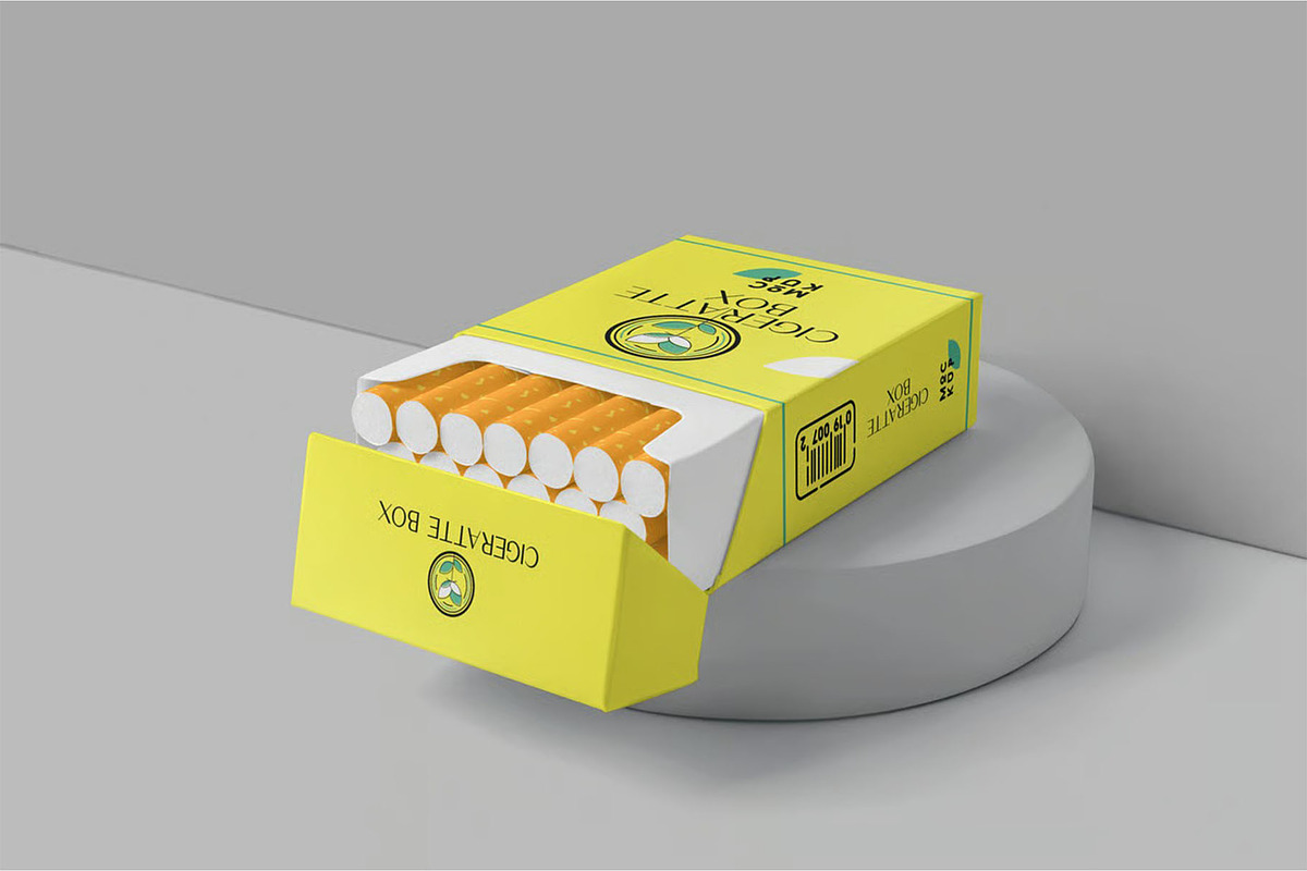 Cigarette Pack Mockups, a Product Mockup by megostudi0 (Photo 2 of 7)