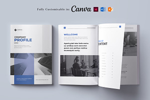 Company Profile Template | Handbook, a Brochure Template by Niofix