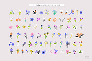 Cats and Flowers | 100% Hand drawn, an Animal Illustration by Olia (Thumbnail 10 of 14)