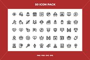 Human rights icons, an Outline Icon by Wencory (Thumbnail 1 of 2)