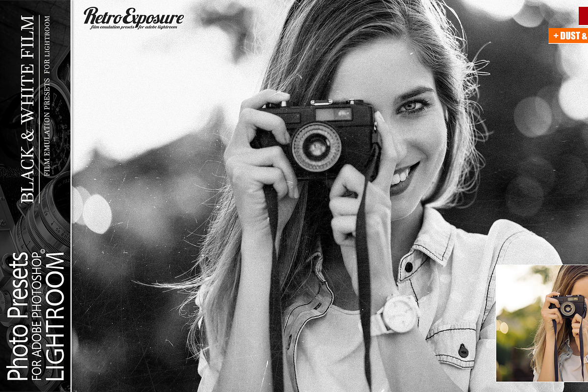 Presets for Lightroom Retro Exposure, an Action Add-On by Miracle_Design (Photo 15 of 51)
