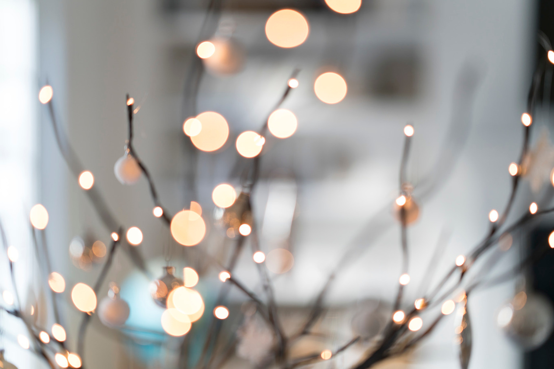 Winter holidays bokeh, a Holiday Photo by Ana Zivick