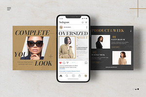 Elegant Fashion Instagram Template