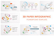 3D Paper Powerpoint Template, a Presentation Template by GoodSlides (Thumbnail 1 of 2)