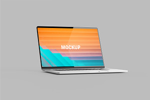 Minimal Macbook Pro Mockup