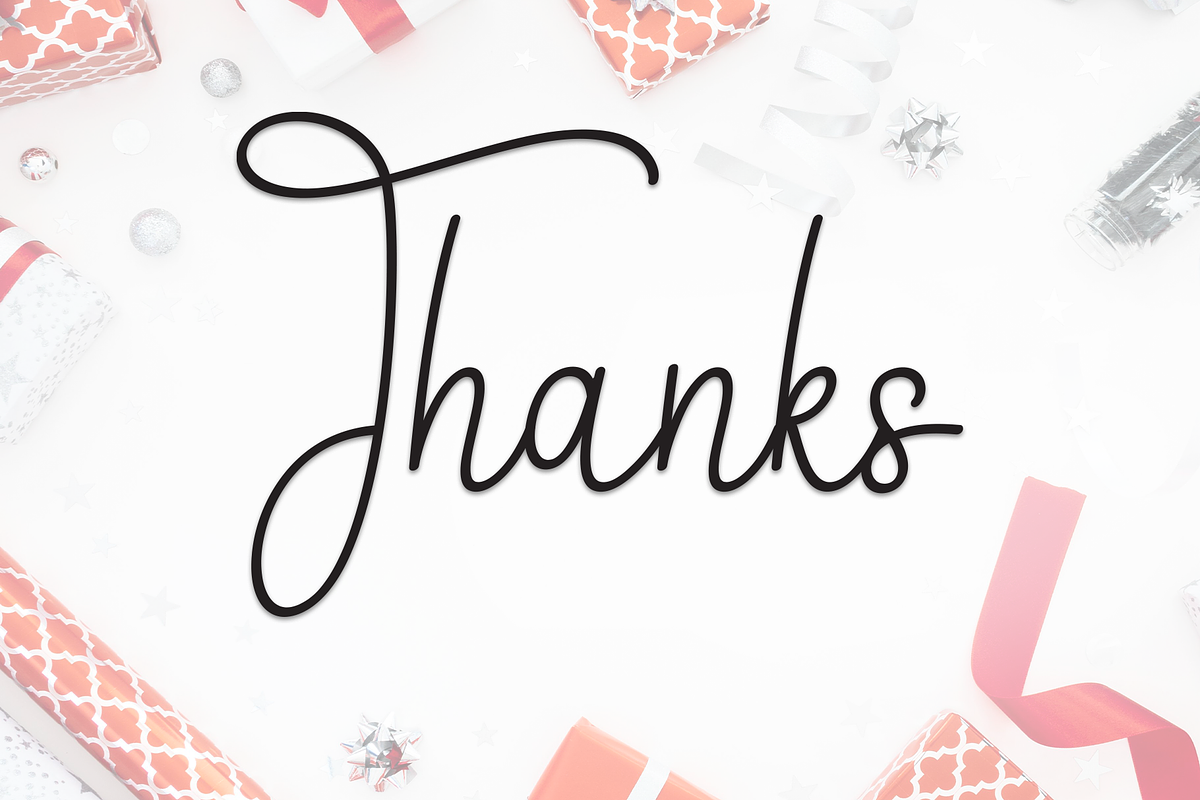 Birthday | Script Font, a Handwritten Font by Scratchones (Photo 9 of 9)