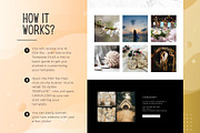 Wedding Invitation Website Template, a Landing Page Template by Kromatic Design Studio (Thumbnail 3 of 8)