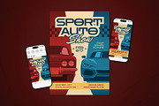 Auto Show Event Flyer Set, a Flyer Template by The Good Store (Thumbnail 1 of 2)