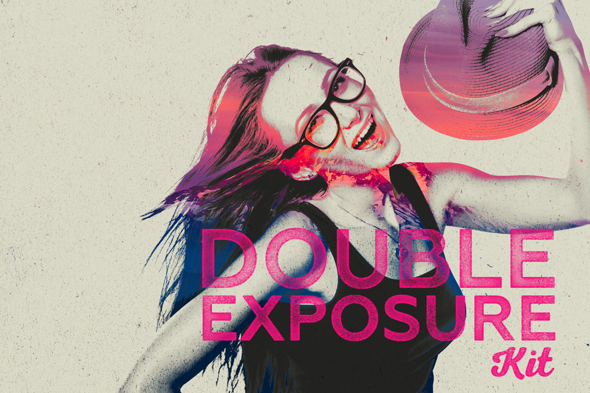 Double Exposure Photo Effects Kit, a Layer Style Add-On by Creative Media Co (Photo 4 of 5)