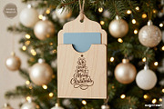 Christmas Card Holders SVG Bundle, a Decorative Illustration by svgocean (Thumbnail 16 of 25)