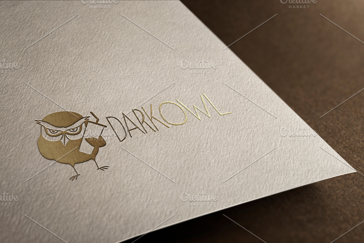 Dark Owl, a Branding & Logo Template by blends.studio (Photo 2 of 2)