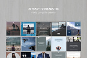 Social Media Quote Creator, a Social Media Template by Web Donut (Thumbnail 8 of 10)