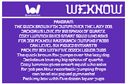 Hero of happiness font, a Font by weknow (Thumbnail 6 of 8)