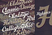 Hickson's Script + Bonus, a Script Font by Gleb Guralnyk (Thumbnail 2 of 7)