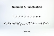 Dovine Modern Handwritten Font, a Handwritten Font by ResumeFabs (Thumbnail 3 of 7)