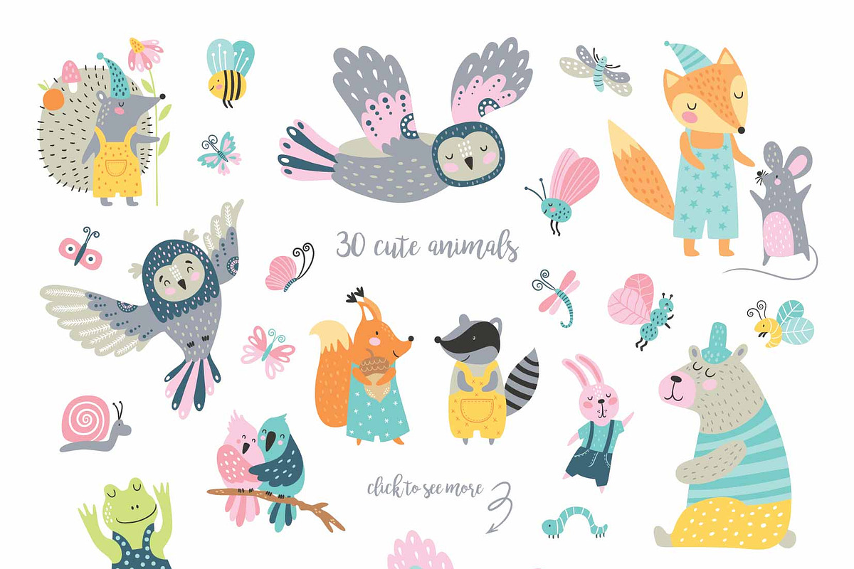Woodland fairy set, a Graphic by Angelina De Sol (Photo 3 of 15)