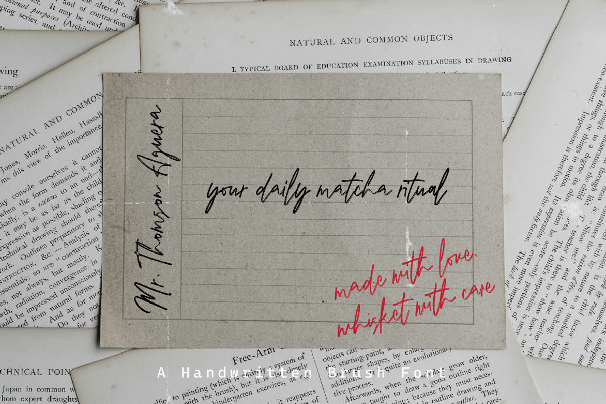 Boxtime - Organic Handwritten, a Handwritten Font by tebaltipislab (Photo 8 of 15)
