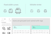 Mining outline icons, an Outline Icon by LAFS (Thumbnail 2 of 3)