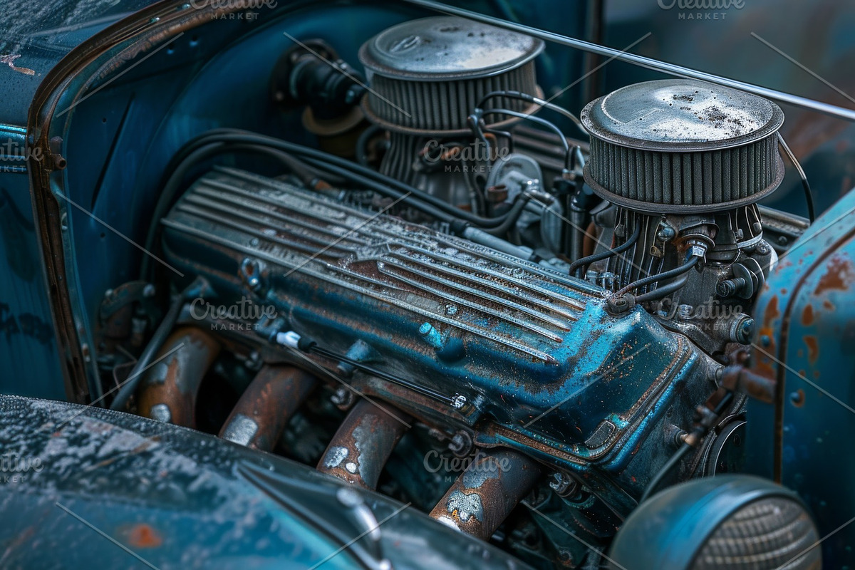 55 Car engines, a Transportation Illustration by Handmadefont (Photo 56 of 56)