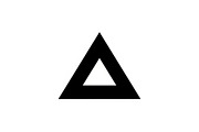 20 Black Triangle Geometric Icons, an Icon by Gfx_Store (Thumbnail 4 of 10)