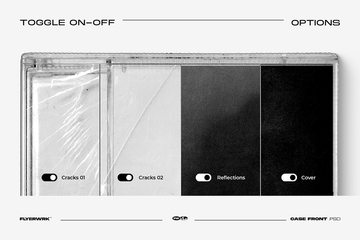 Cassette Mockup Bundle, a Product Mockup by FLYERWRK (Photo 7 of 16)