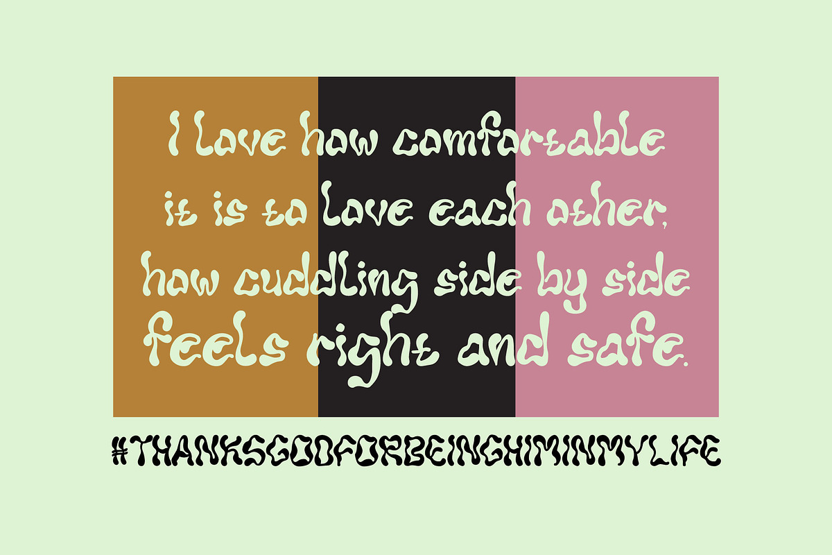 Langky Blues - Liquid Handwritten, a Handwritten Font by Lemon Studio Type (Photo 3 of 7)