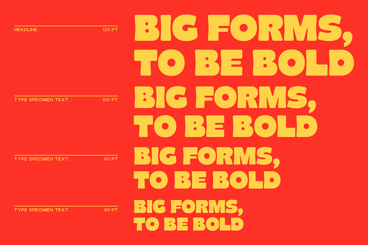 Kolten - Bold Chunky Display Font, a Sans Serif Font by roomspace creative lab (Photo 7 of 8)