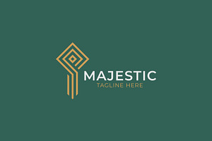 Luxury Majestic Key Logo, a Branding & Logo Template by Signatoro