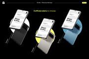 Pixel 8 Pro - Mockups bundle, an Android Mockup by Bran. (Thumbnail 8 of 9)