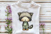 Baby Animal Clipart Bundle, an Illustration by CraftArtStudio (Thumbnail 4 of 6)