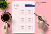 Modern CV Template / Resume - Maya, a Resume Template by Templates Design Co. (Thumbnail 6 of 17)