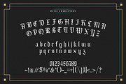 The Quality Brave Typeface, a Blackletter Font by alit design (Thumbnail 3 of 17)