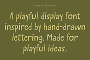 Marble Spring Handdrawn Playful Font, a Handwritten Font by Pekotype (Thumbnail 2 of 15)