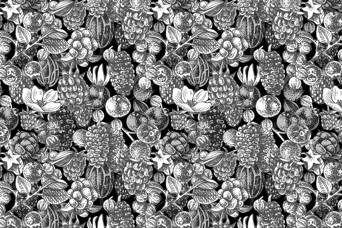 Fresh berries, a Food Illustration by handsketched (Photo 17 of 21)