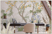 Fresco collection Chinoiserie, a Wallpaper Graphic by Natalia0307 (Thumbnail 8 of 11)