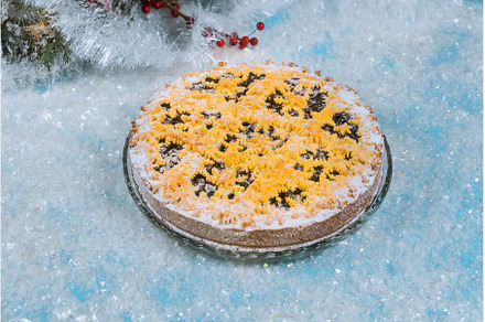 Berry pie with christmas decoration, a Food & Drink Photo by Ungvar Studio