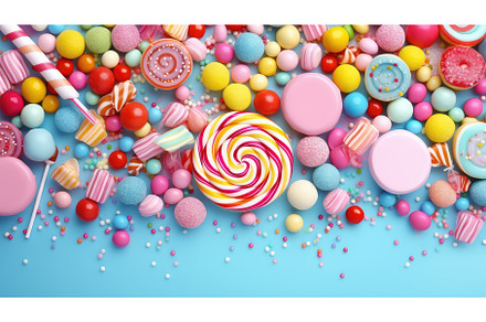 delicious background candy food ai, a Background Photo by pikepicture