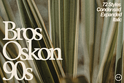 ZT Bros Oskon 90s - 72 Styles, a Serif Font by zelow type (Thumbnail 1 of 15)