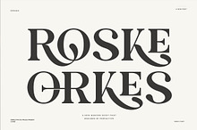 Roske Orkes Serif Font
