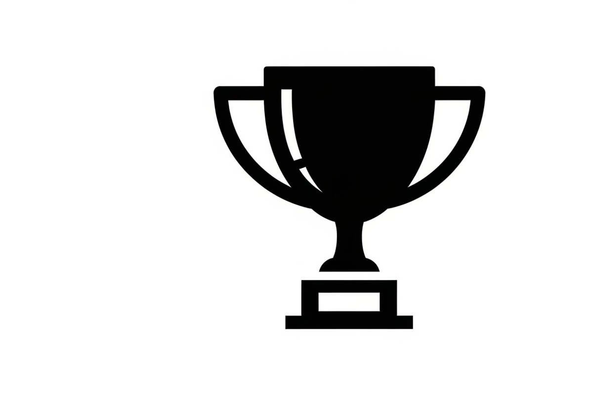 Bold winner trophy cup icon, an Illustration by Amazin_art (Photo 10 of 29)
