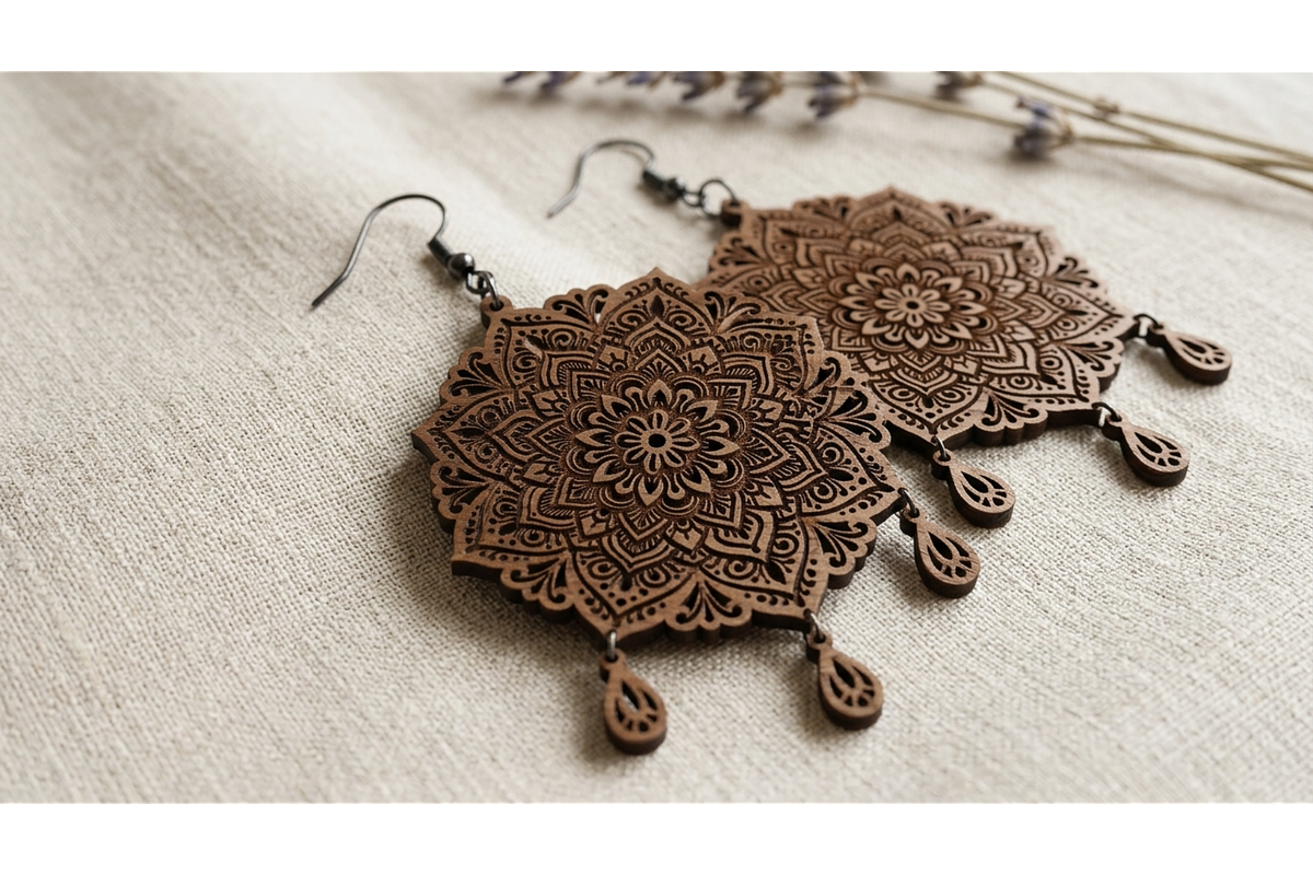 Mandala Jewelry SVG, an Object Graphic by hafijul (Photo 8 of 11)