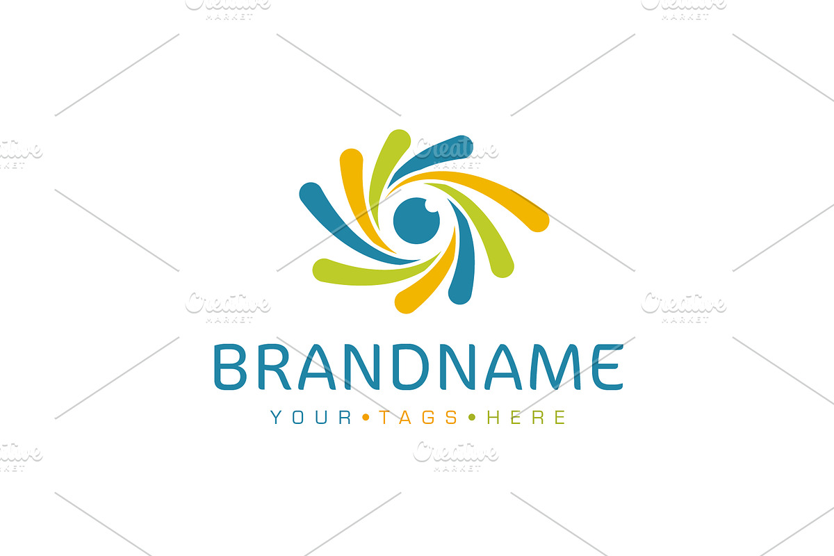 Spiral Eye Custom Logo, a Branding & Logo Template by ARTE MIGUEL (Photo 1 of 3)